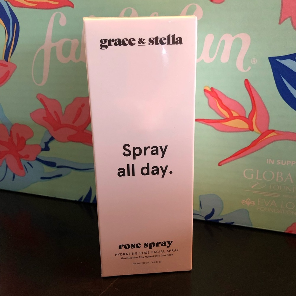 hydrating Rose facial spray